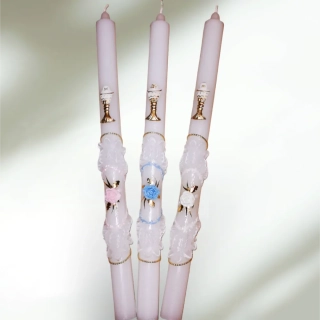 Sviečka na krst LUXUS, krstová sviečka, sviečka do krstu